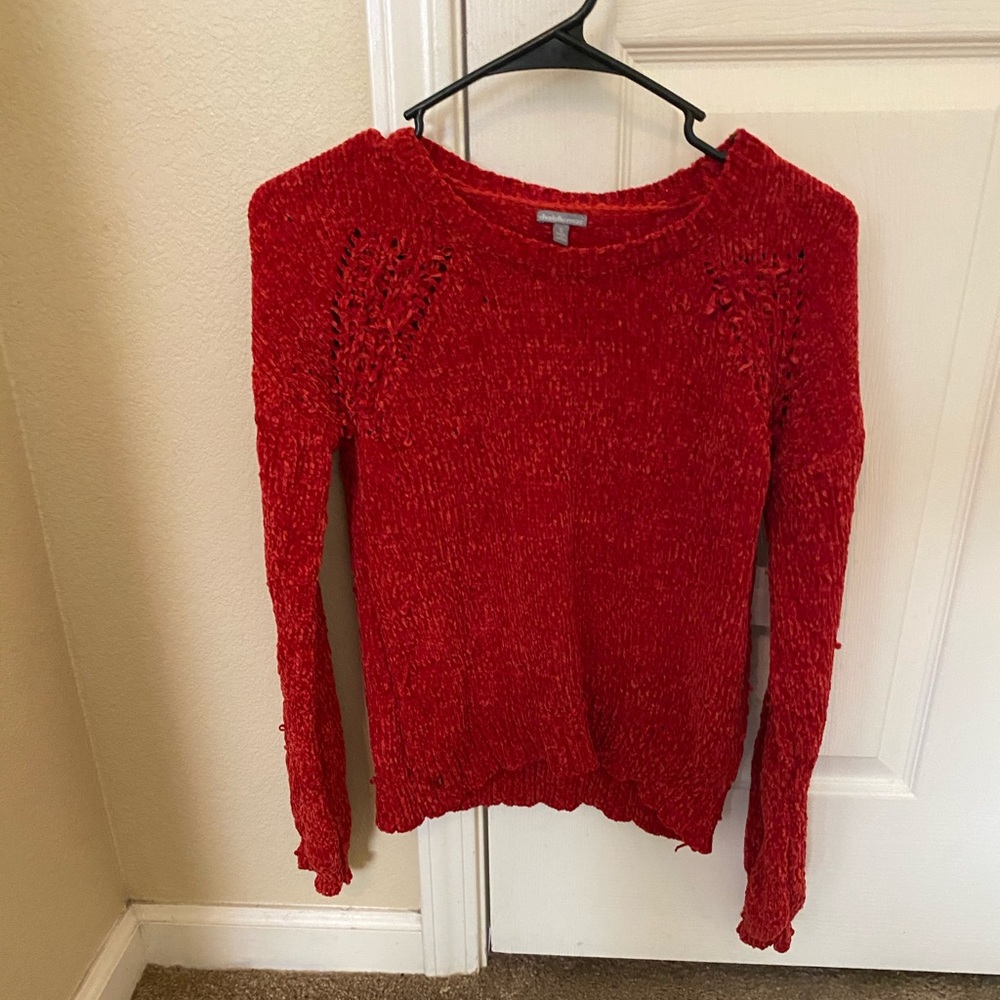 Red Charlotte Russe sweater size small